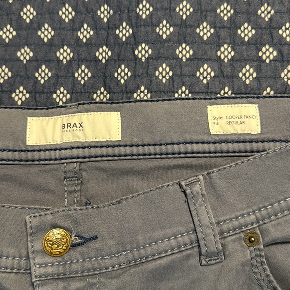 BRAX COOPER FANCY REGULAR FIT JEANS STRAIGHT Stretch SIZE 38x34 - Picture 2 of 5